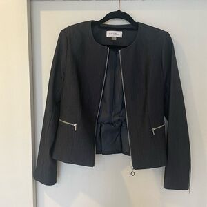 Navy Calvin Klein Blazer - 6